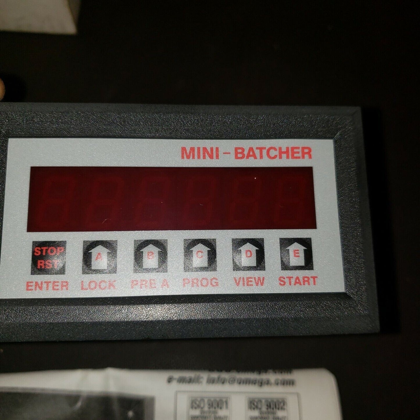 Omega DP-F11 Batch Controller Mini-Batcher