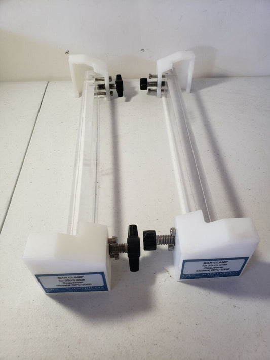 *Lot of 2* CBS Scientific GPC-2000 Bar Clamp for 33CM Wide Sequencer