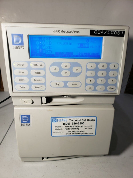 Thermo Dionex GP50-2 Gradient Pump Dual Piston HPLC Chromatography TESTED