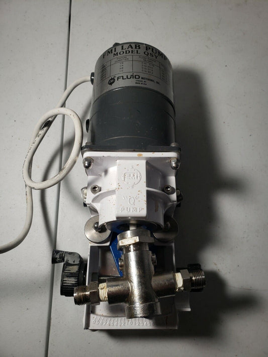 Fluid Metering Lab Pump FMI QSY "Q" Pump Cerapump PDM QSYMB