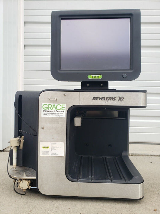 Buchi Grace Reveleris X2 Flash Chromatography System w/ Manual +4 Solvent Sensor