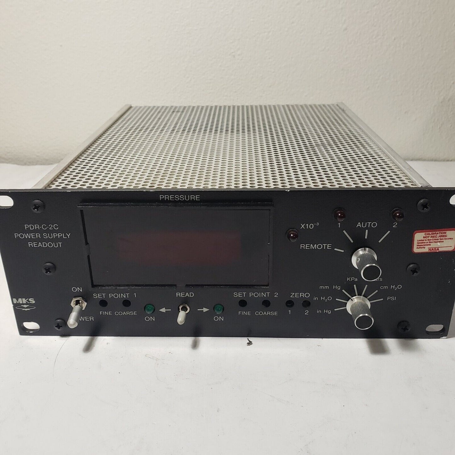 MKS PDR-C-2C-BCD Digital Power Supply Readout 2 Channel w/ BCD Logic O ...