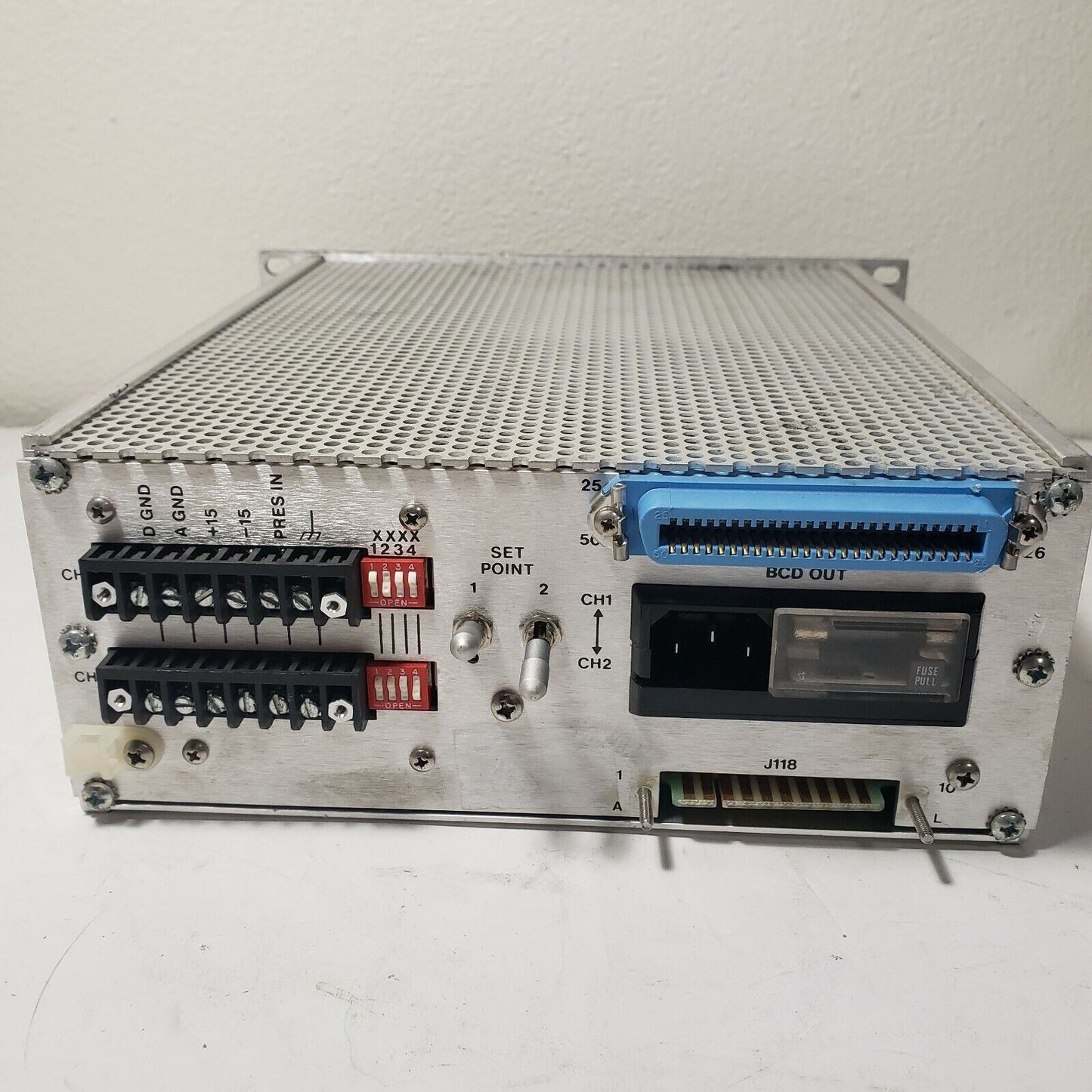 MKS PDR-C-2C-BCD Digital Power Supply Readout 2 Channel w/ BCD Logic O ...