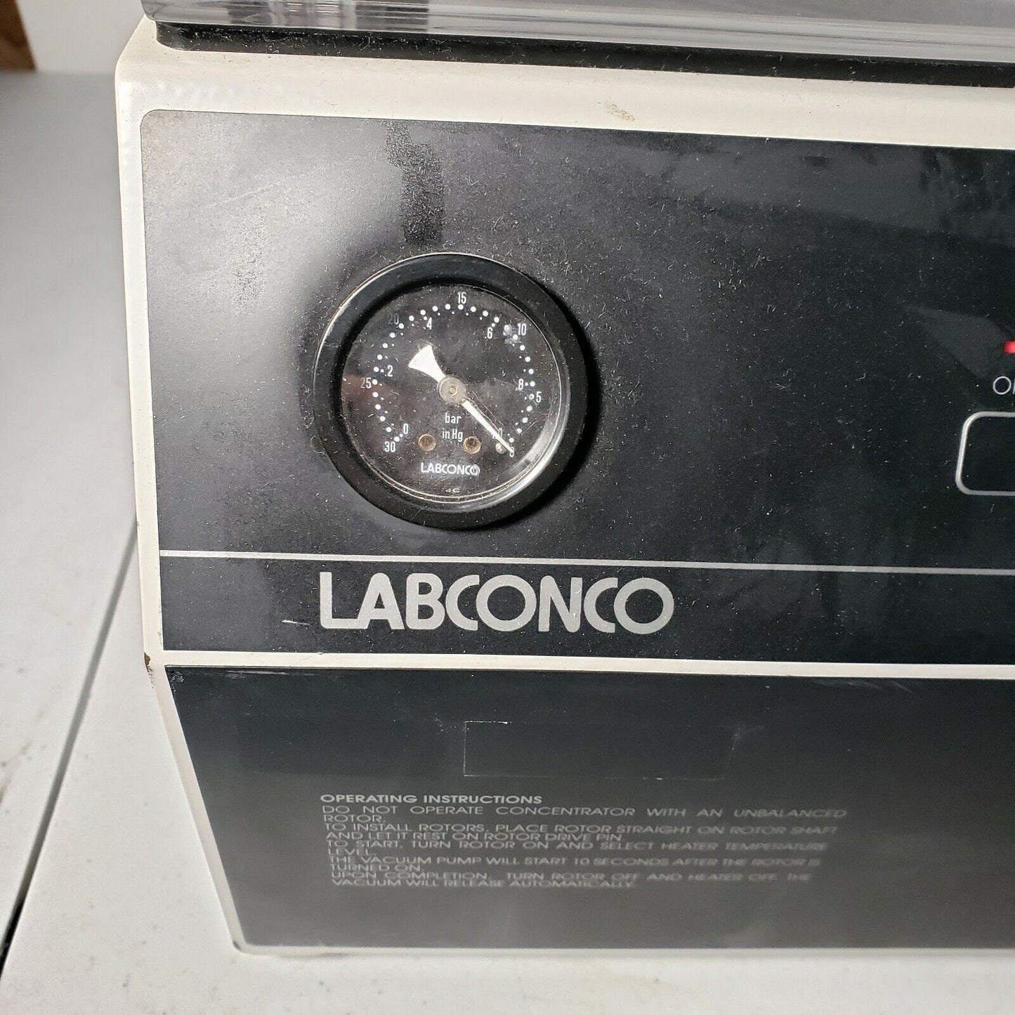 LABCONCO 78100-00 B Centrivap Concentrator Centrifuge with Rotor TESTED