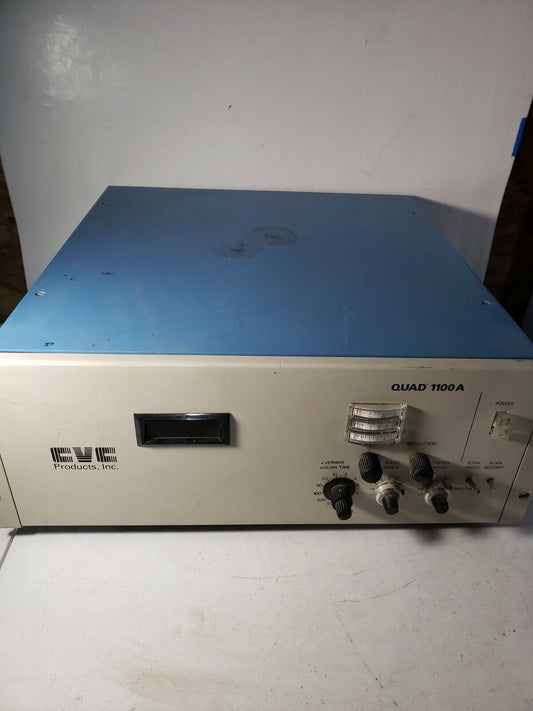 CVC Quad 1100A RF DC Voltage Control Mass Spectrum Vernier Scan