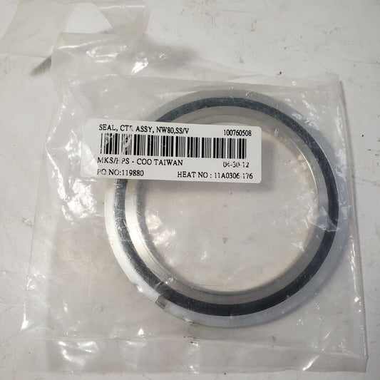 MKS/HPS 100760508 Centering Ring Seal Assembly ISO-K 80 ISO-F K80 F80 NW O-Ring