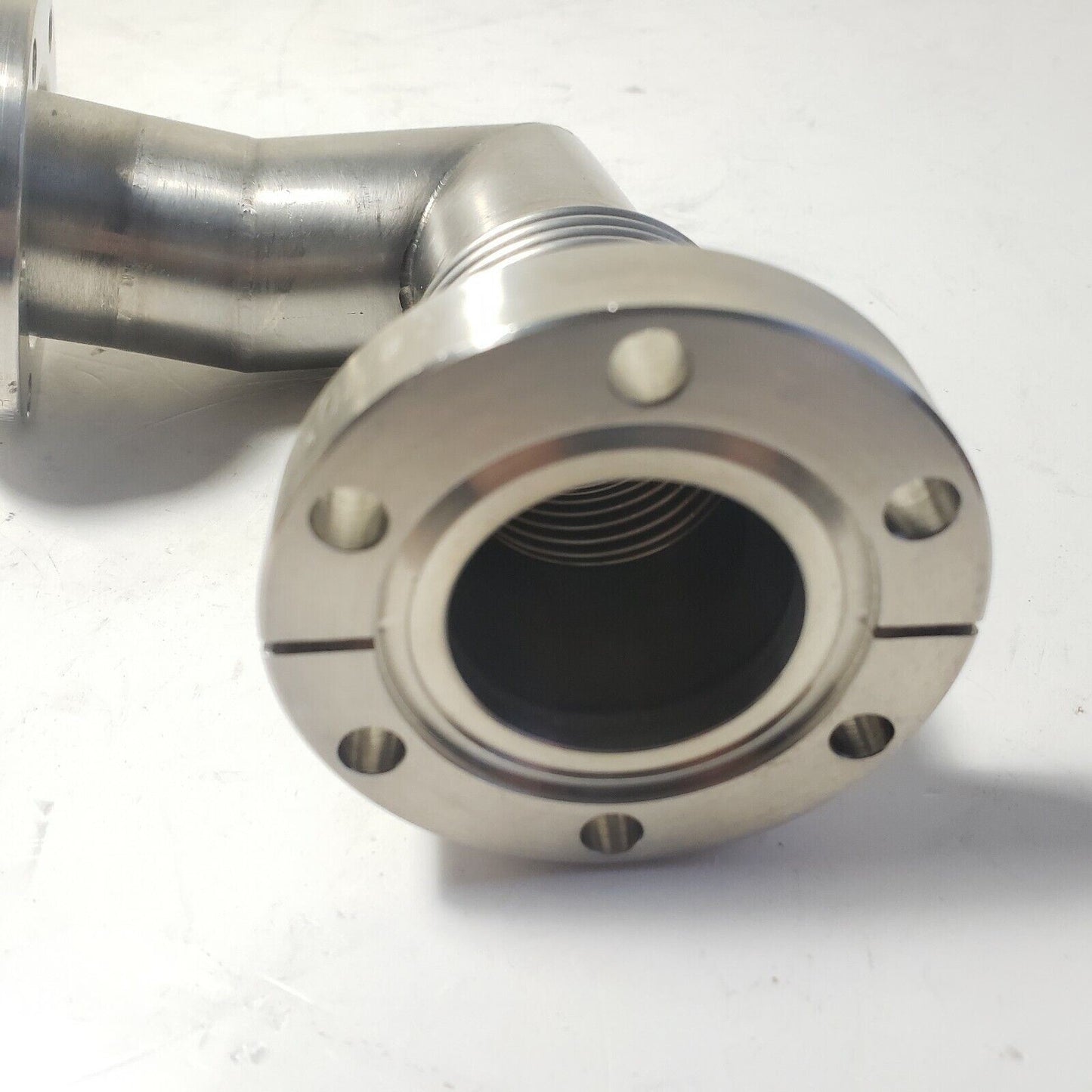 90° Bellows Elbow 2.75" CF Flange Adapter DN35CF DN40CF Stainless High Vacuum