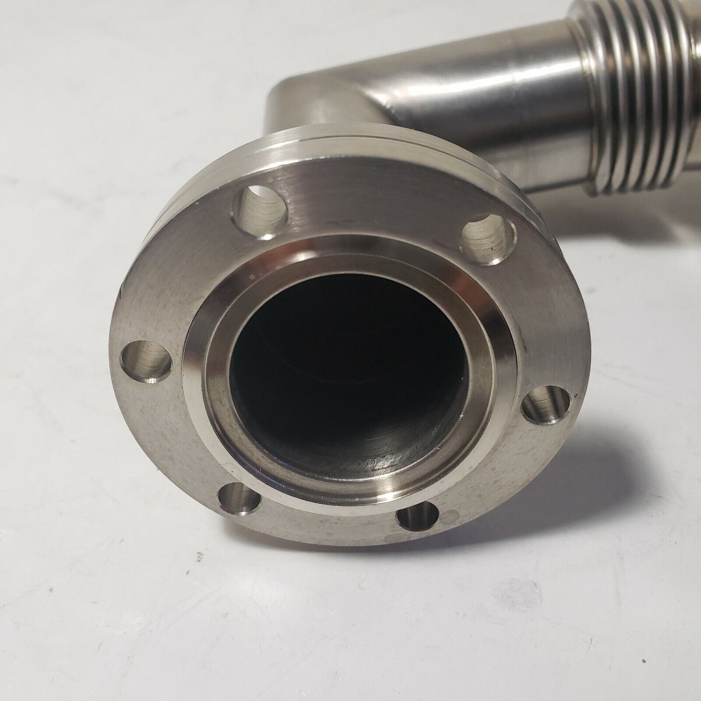 90° Bellows Elbow 2.75" CF Flange Adapter DN35CF DN40CF Stainless High Vacuum