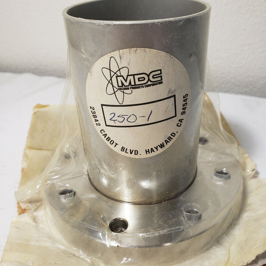 MDC 250-1 4.5" OD CF DN63CF High Vacuum Flange 2.5" Tube