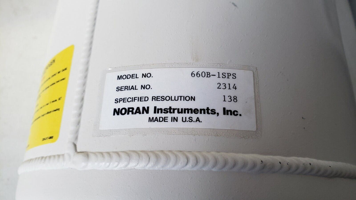 Noran Instruments Logo Noran Instruments 660B-1SPS Liquid Nitrogen Vacuum Insul Tank For Cool ...
