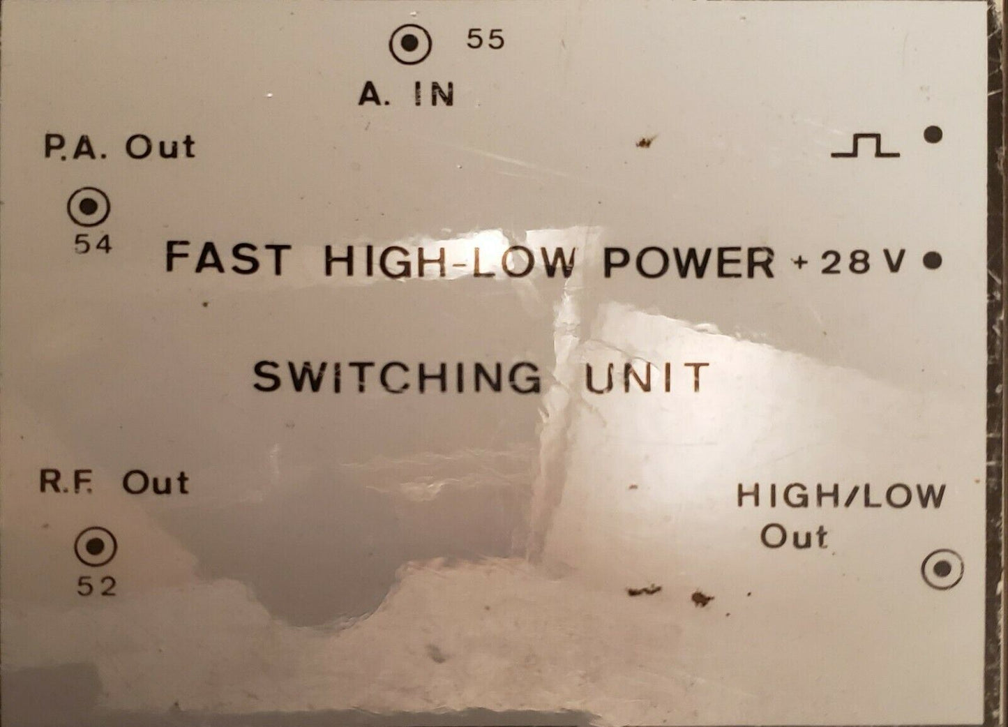 Fast High-Low Power Switching Unit RF BNC Connector NMR Bruker