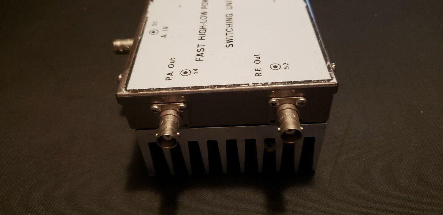 Fast High-Low Power Switching Unit RF BNC Connector NMR Bruker