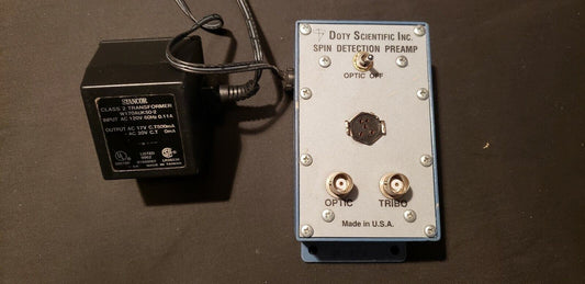 Doty Scientific Spin Detection Preamp for NMR System w/ AC Adapter