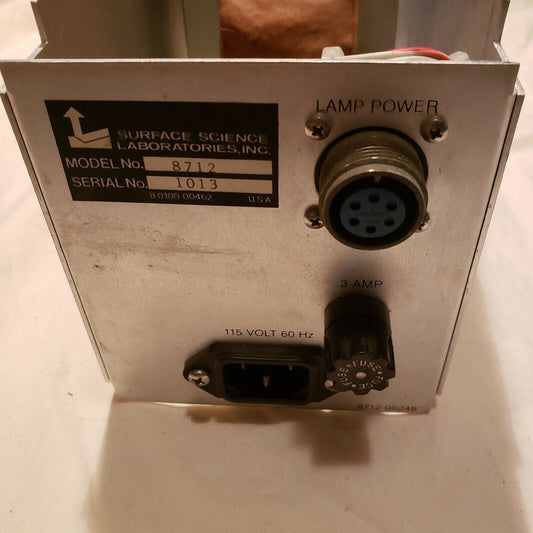 Surface Science Laboratories 8712 Lamp And Heater Power For SSX XPS System