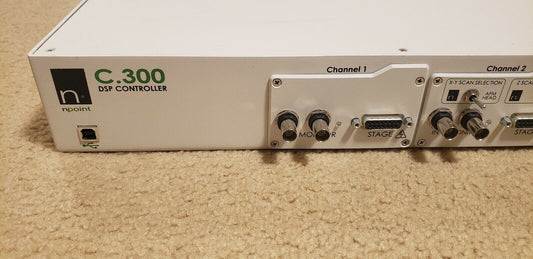 npoint C.300 DSP Controller 3 Channel AFM Microscope XYZ Scan Selection