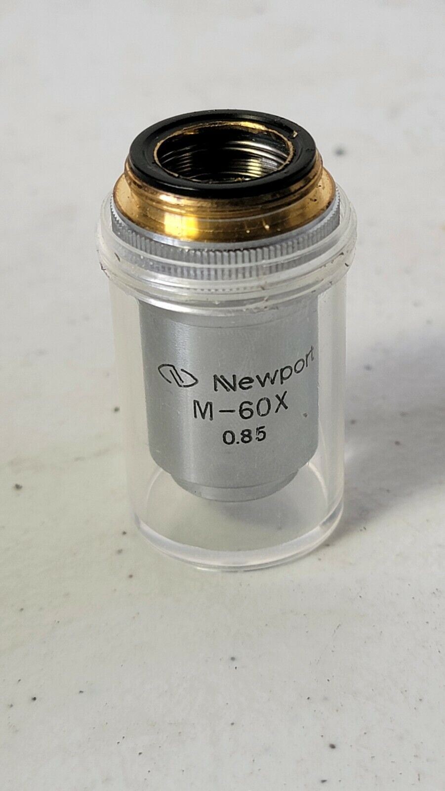 Newport M-60x Microscope Objective Lens 0.85 SEE PHOTOS