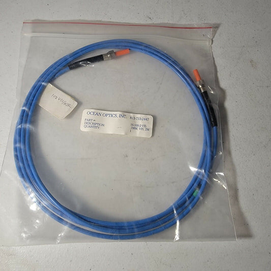 Ocean Optics 16-100-2-UV UV-VIS Fiber Optic Patch Cable 2m Long .1mm Size
