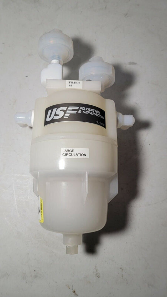 USF Filterite T910622-000 VP4-3/4-222 125 PSIG w/ Fittings PTFE Housing