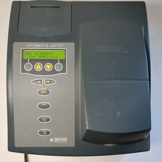 Thermo Spectronic Genesys 20 Spectrophotometer 4001/4 w/ ~500 Lamp Hours