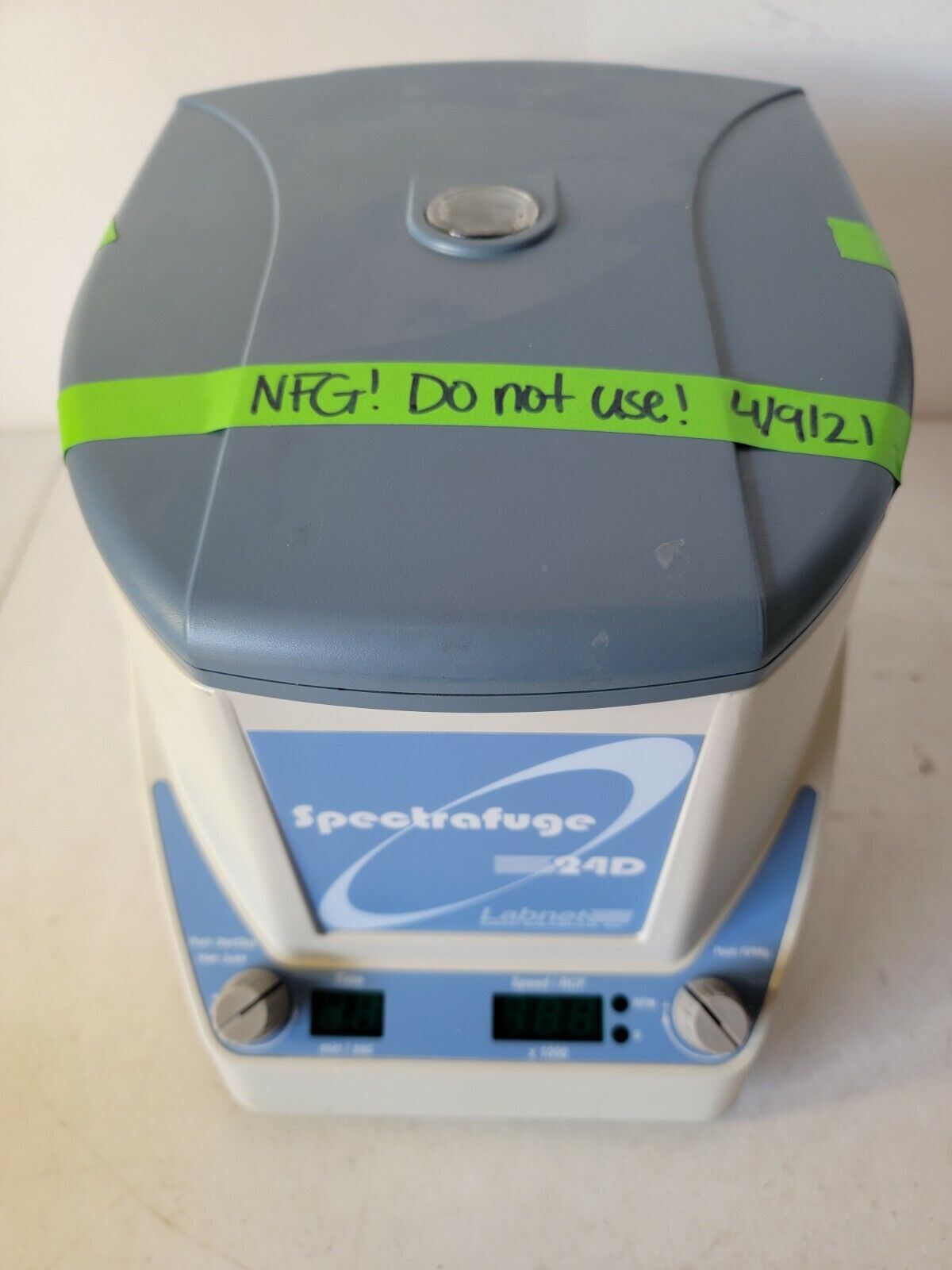 Labnet Spectrafuge Labnet Spectrafuge 24D Centrifuge Microcentrifuge NOT WORKING – Lab ...