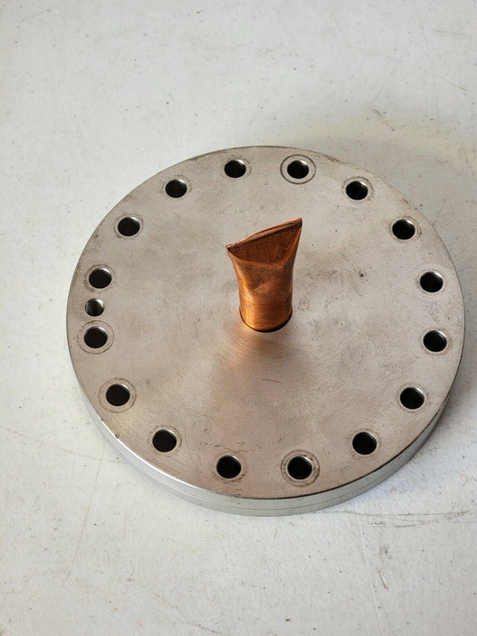 6" CF DN100CF Flange Pinched Copper Tube Adapter High Vacuum