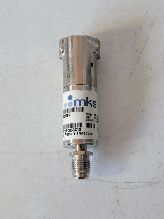 MKS Baratron 890B13PCB3GC1S Pressure Transducer 1000PSIA 1/4" VCR Fitting 5VDC