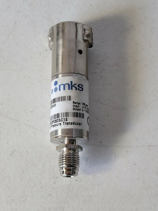 MKS 890B12PCB2GC1S Baratron Pressure Transducer 100PSIA 1/4" VCR Fitting 10VDC