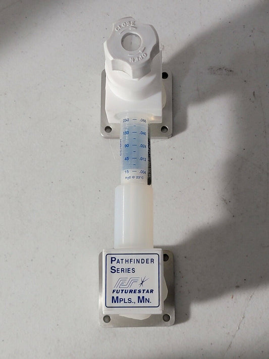 Futurestar Pathfinder Teflon Flowmeter 100-00250-38 PF 250 CC/Min High Purity