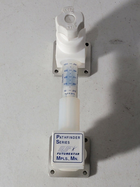Futurestar Pathfinder Teflon Flowmeter 100-01000-38 PF 1000 CC/Min High Purity