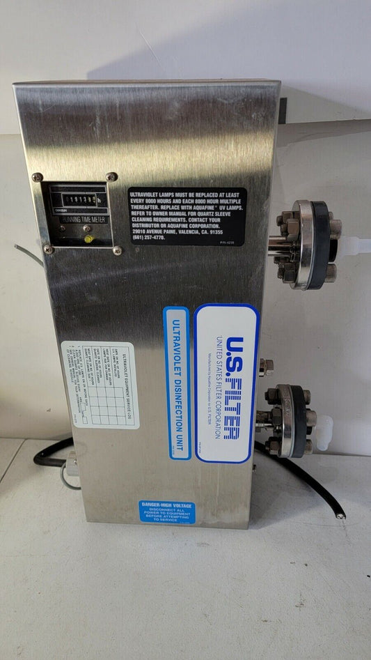 Aquafine SL-10A Ultraviolet UV Germicide Disinfect Unit P/N 18454 120v Ver.