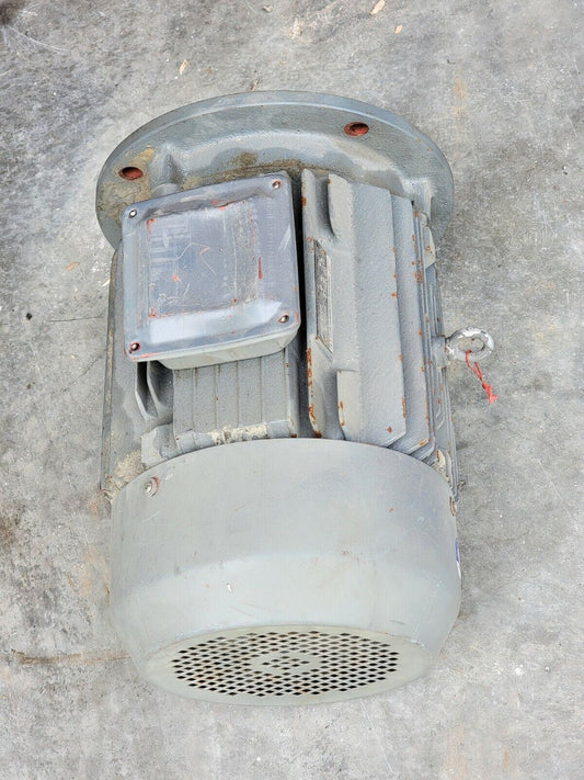 4KW 460v 8A 3ph 60Hz AC Asynchronous Motor 1100 RPM YE2-132M1-6 1-1/2" Shaft