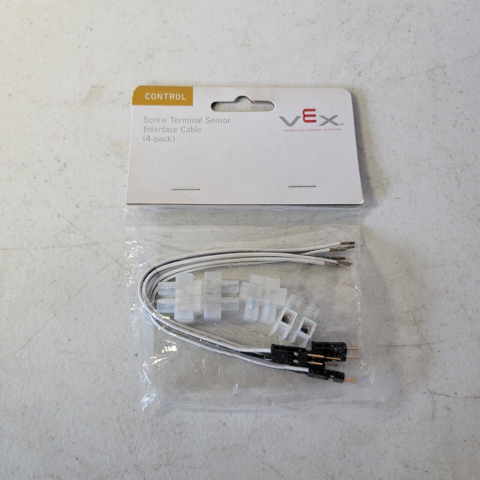 VEX Screw Terminal Snesor Interface Cable (4-pack) PN 276-1734 – Lab ...