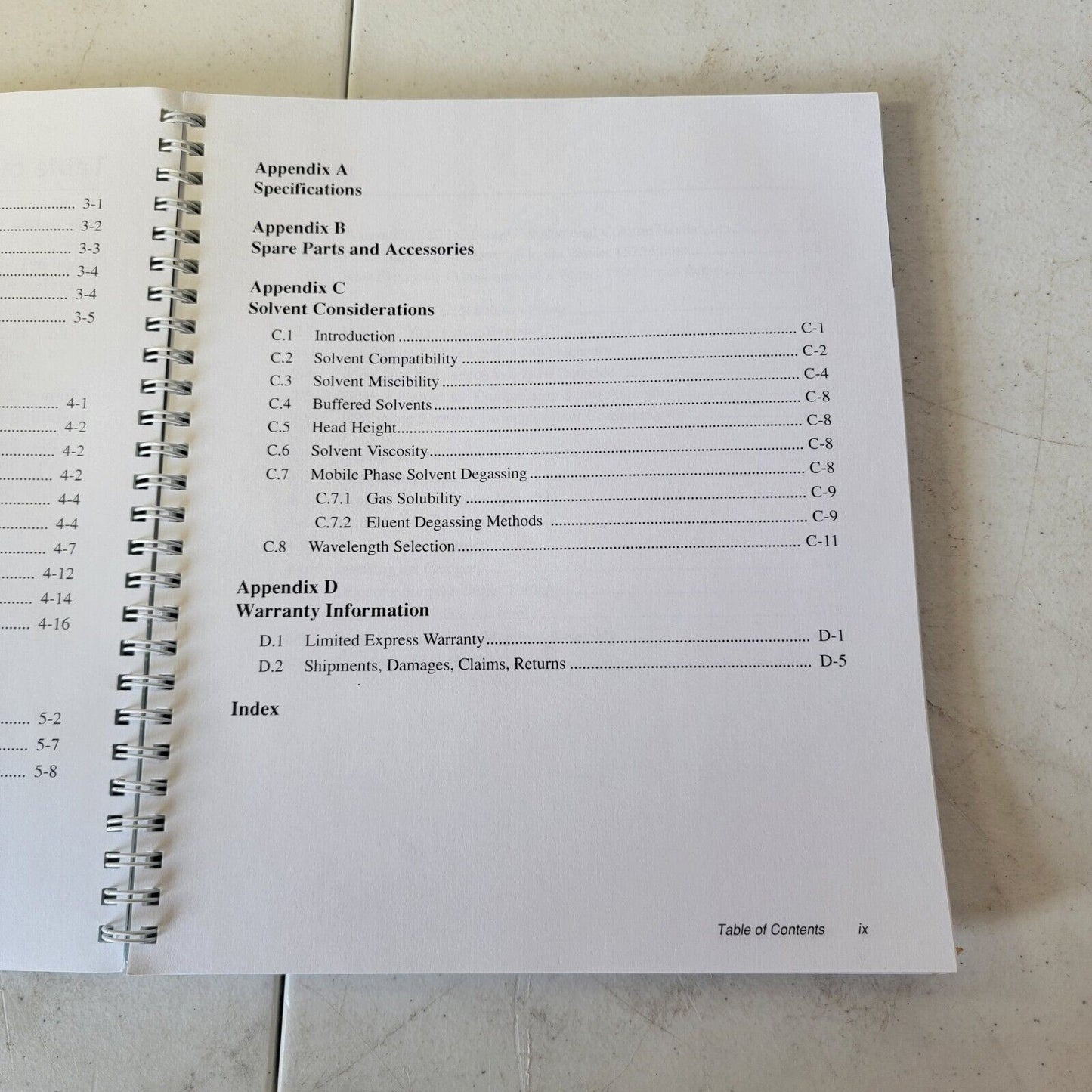 Waters 1500 Series HPLC Pump Installation And Maintenance Guide 71500022204