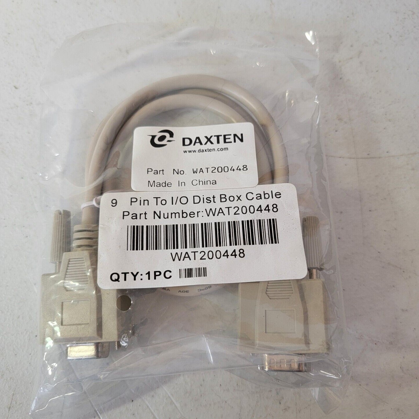 Waters 9 Pin I/O Dist Box Cable WAT200448 Daxten