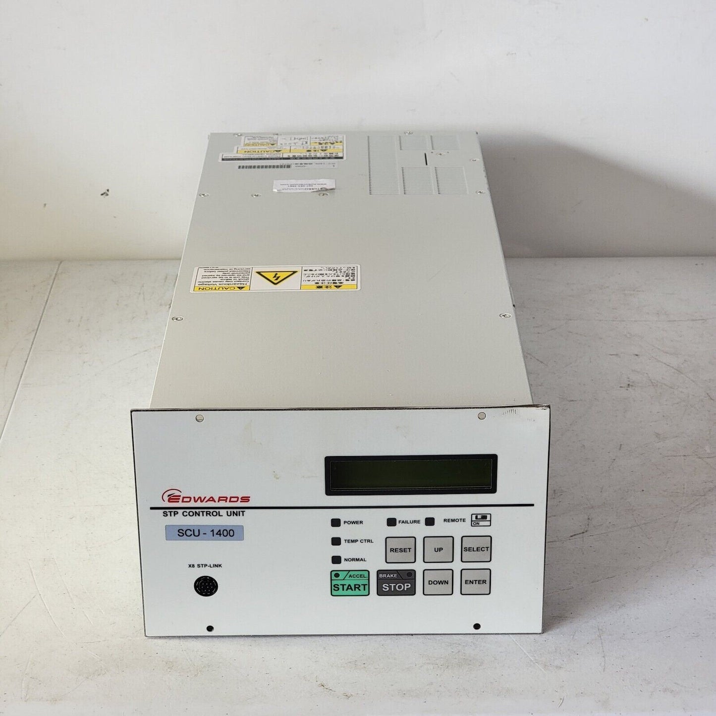 EDWARDS SCU-1400 Turbomolecular Turbo Pump Controller Control Unit High Vacuum