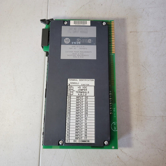 Allen Bradley AB 1771-IGD TTL Input Module Part Number 96042272