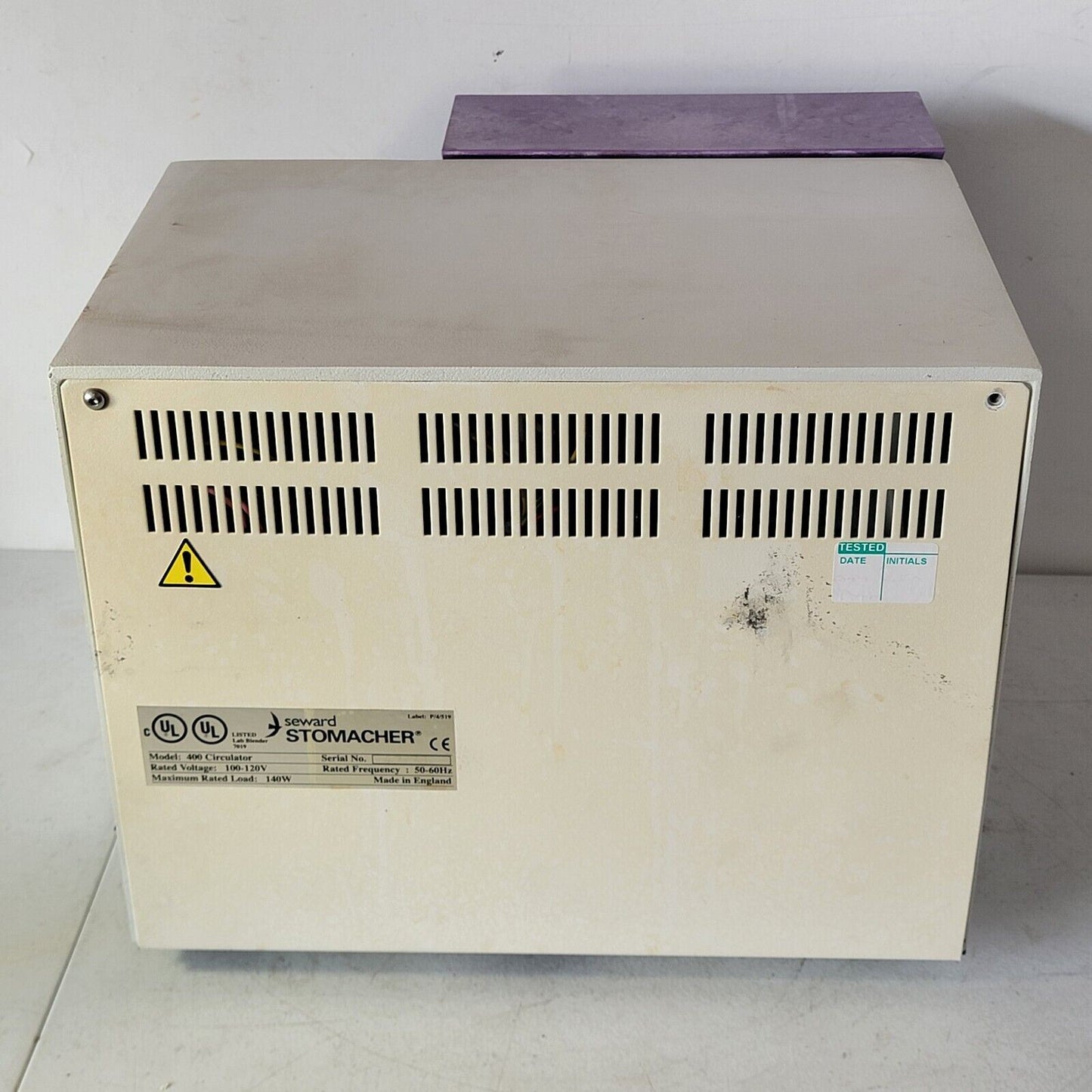 Seward Stomacher 400 Circulator NEEDS REPAIR