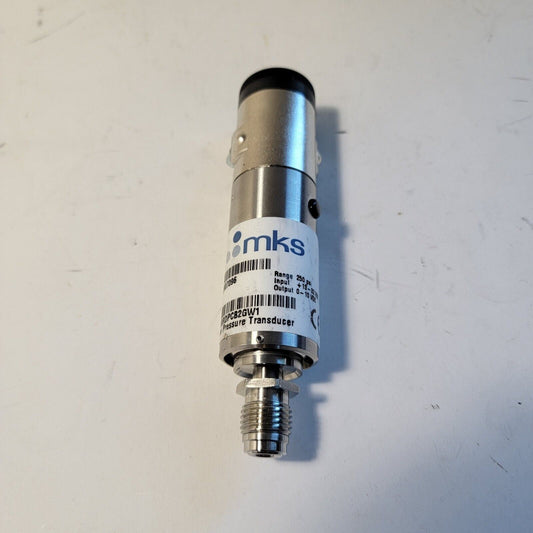 MKS Baratron Pressure Transducer 870BRDPCB2GW1 250 psi 0-10 VDC Output 1/4" VCR