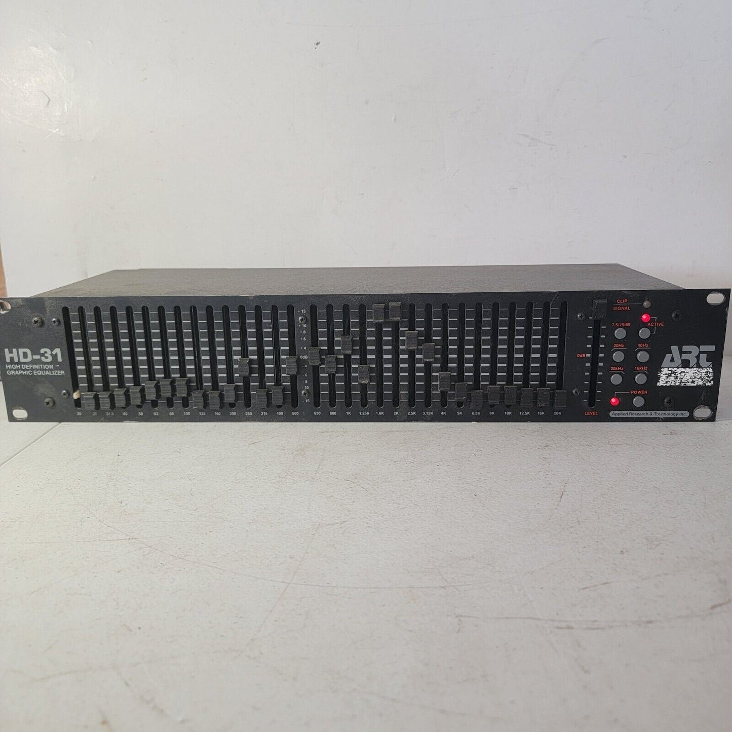 ART HD-31 High Definition EQ Model 350 1/3 Octave Graphic Equalizer