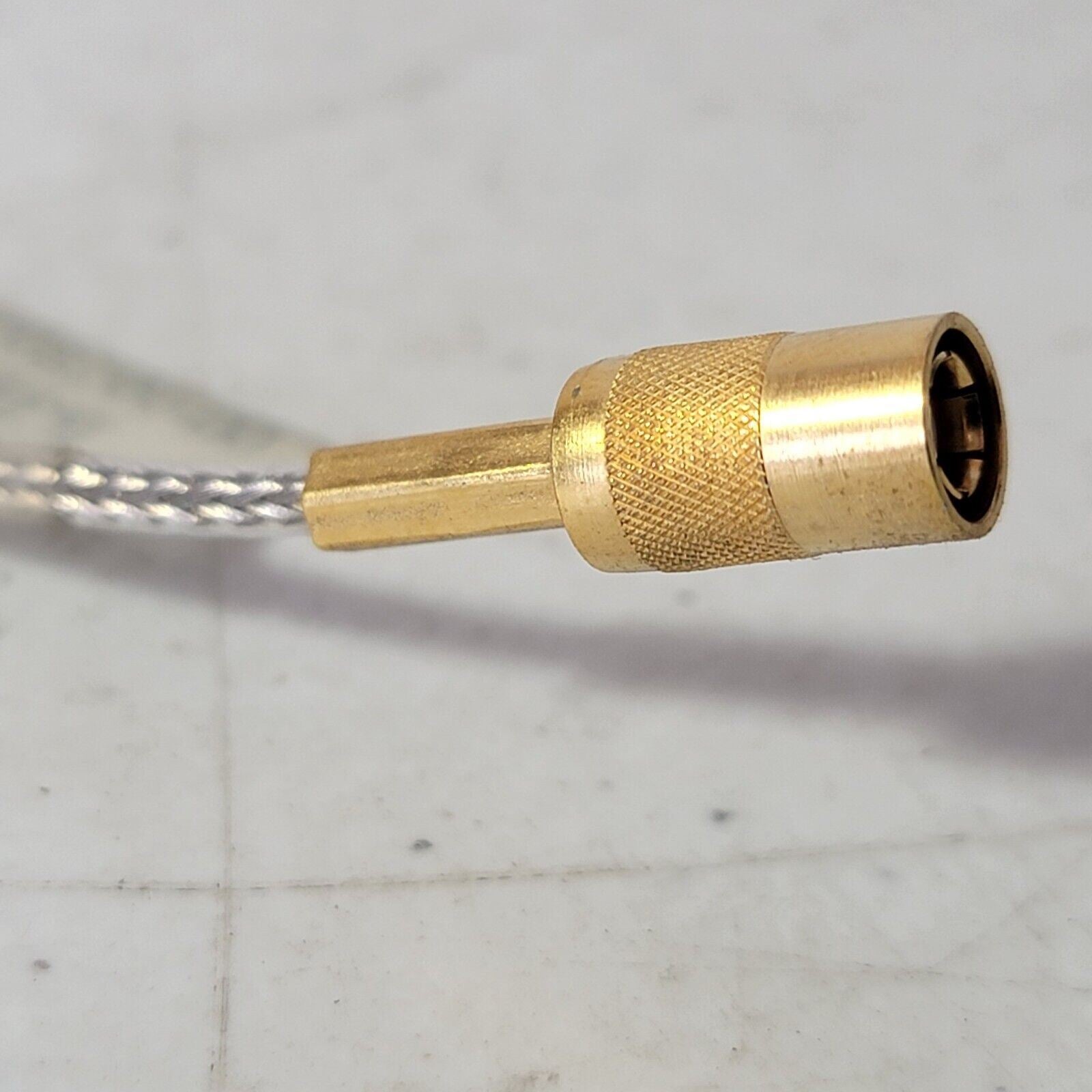 Varian NMR RF Signal Cable 00-992897-04 P3X1 P3R5 Gold SMB Connectors ...