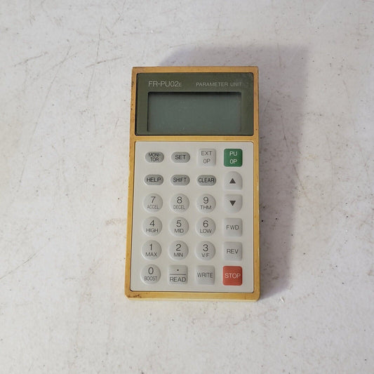 Mitsubishi FR-PU02E Input Parameter Unit for VFD