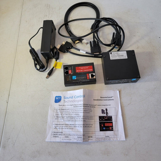 Sound Control Technologies RemoteCam4 RC4-PSX Single CatX Camera Extension Kit