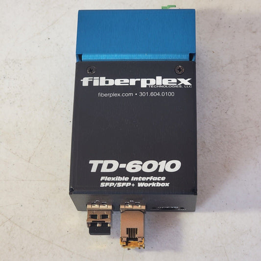 Patton FiberPlex 12.5Gbps Flexible Interface SFP/SFP+ Transceiver Workbox TD6010