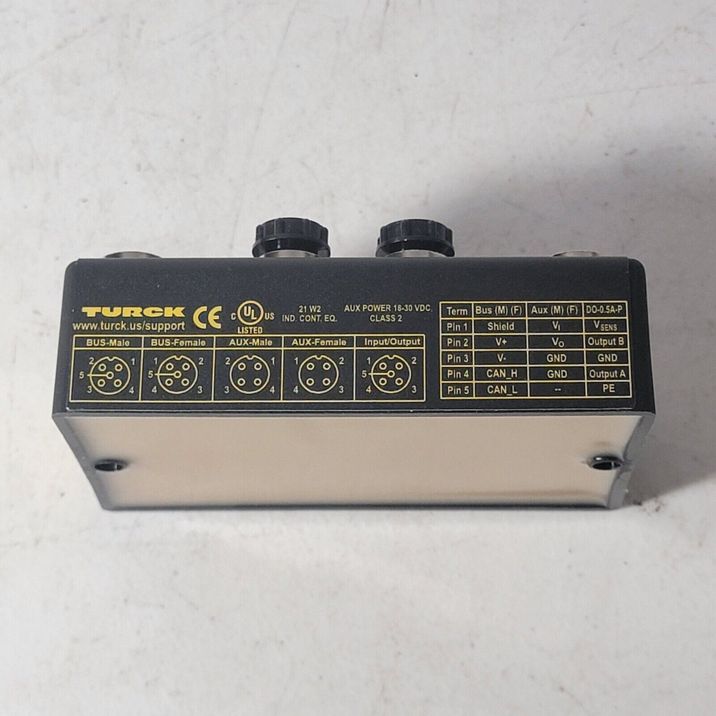 Turck BLCDN-4M12MT-8DO-0.5A-P BLCDN4M12MT8DO05AP Devicenet Bus