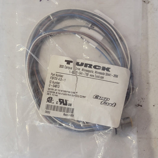 Turck FSFDV 4.5-1 5-Pin Receptacle U-04813