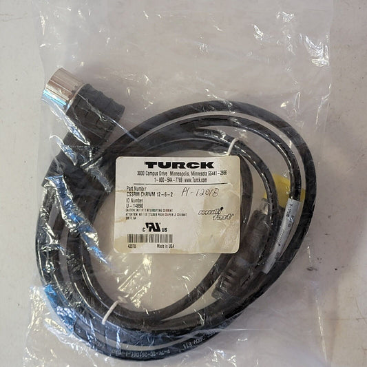 Turck CSSRM CKRWM 12-6-2 MultiFast Cable U-14890