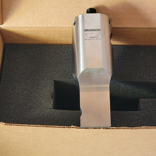 Branson 304-031-176 Ultrasonic Welding Horn Head Max Booster Black ST 556