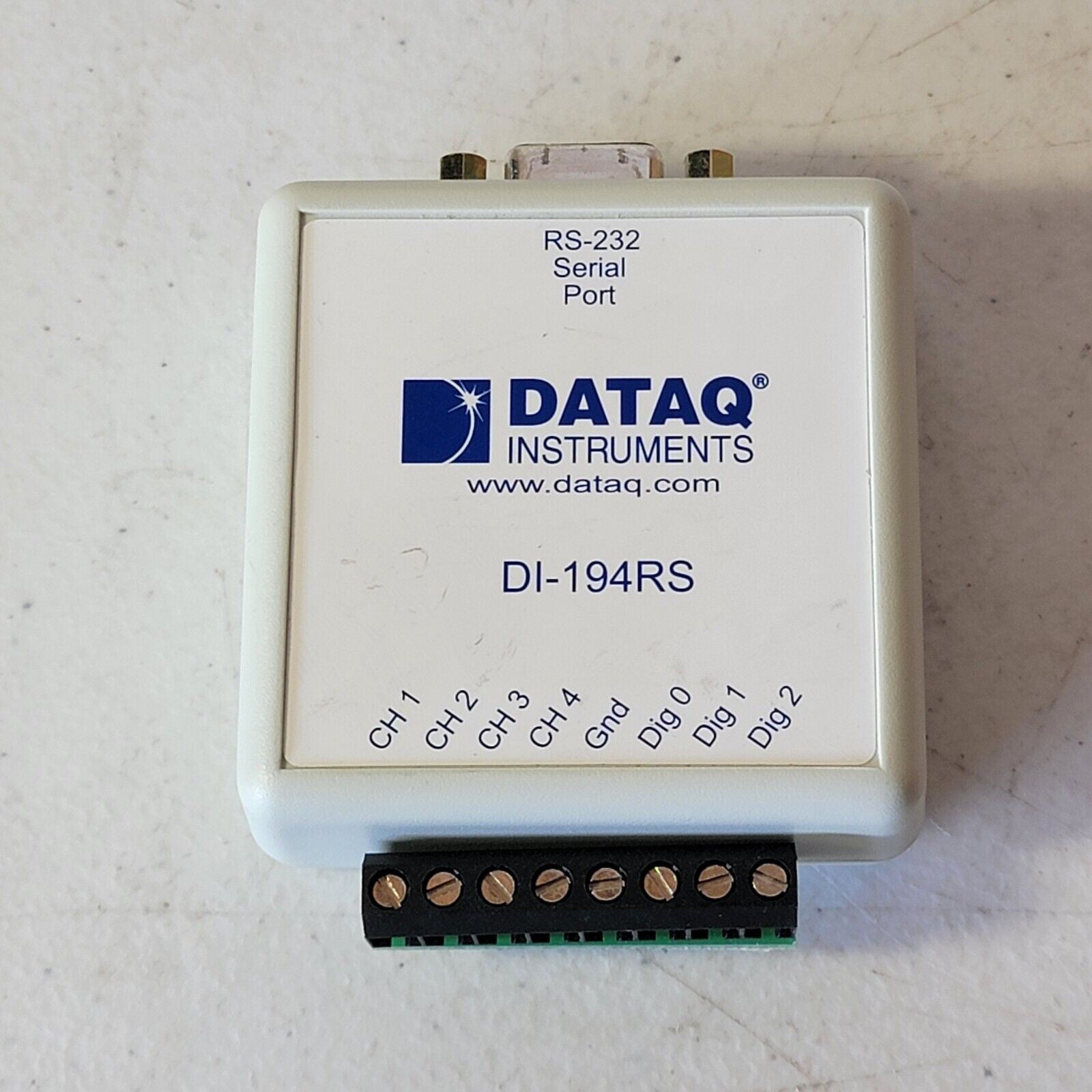 DATAQ Instruments DI-194RS 4-Channel 10-Bit ±10V ADC Data Acquisition ...