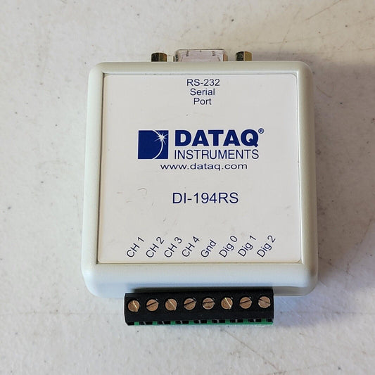 DATAQ Instruments DI-194RS 4-Channel 10-Bit ±10V ADC Data Acquisition Board
