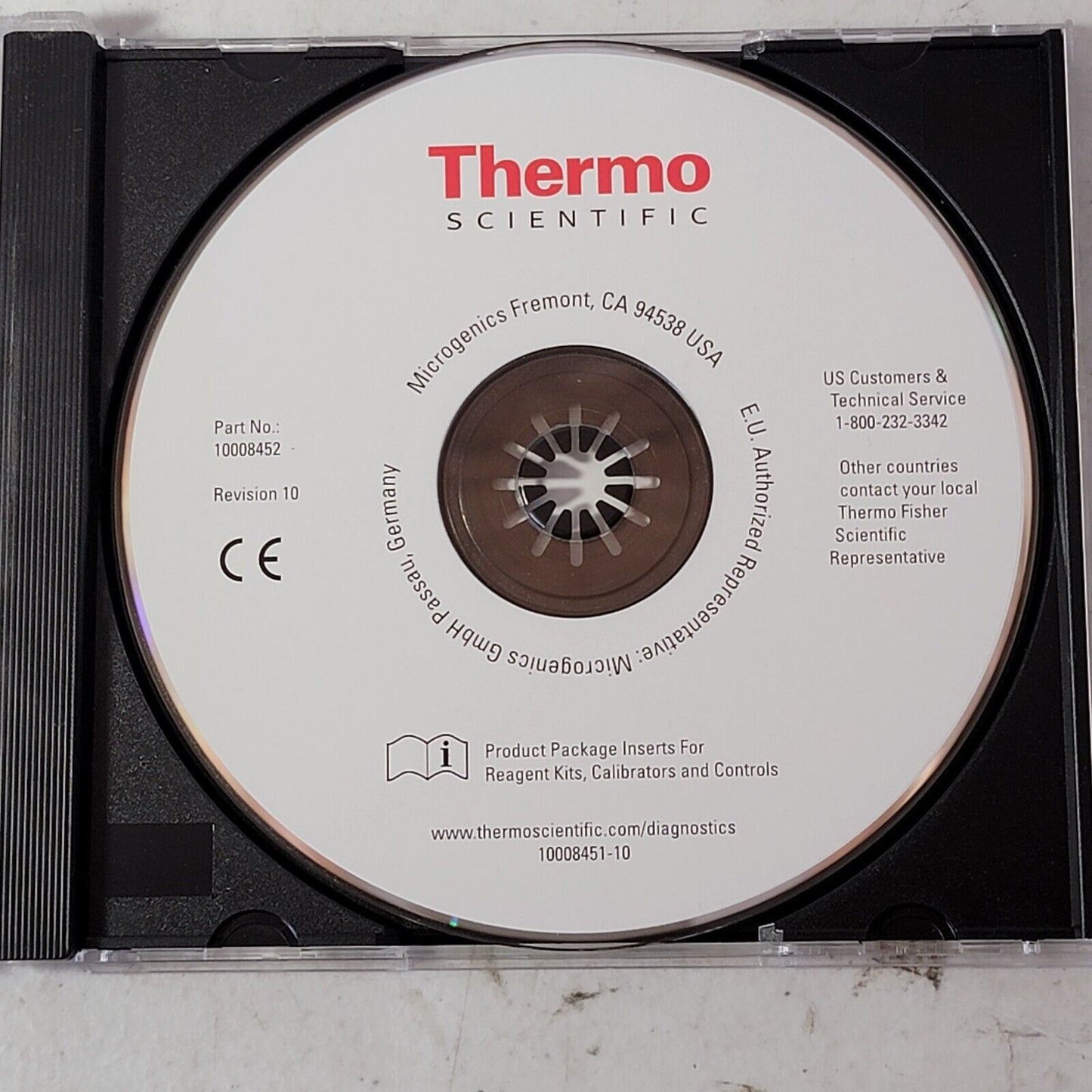 Thermo Scientific TraceFinder 3.1 Installation CD 10008452 XCALI-64508